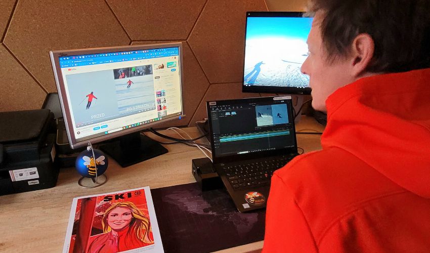 Analiza techniki narciarskiej na podstawie przesłanego filmu
